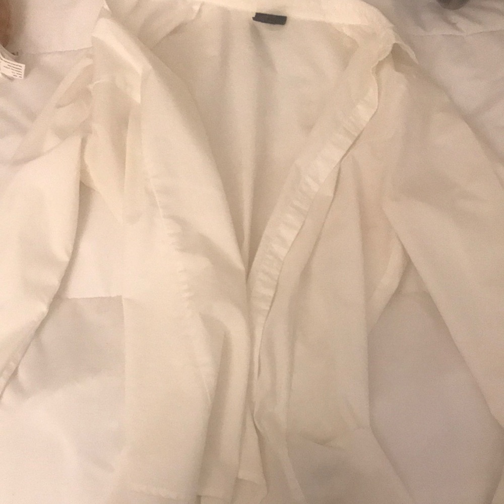 White longsleeve button up